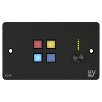 Image of SY Electronics SY-KC4VE-B-UK Keypad Controller - Black - Ethernet