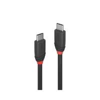 Image of Lindy 1.5m USB 3.2 Type C to C Cable, 20Gbps, Black Line