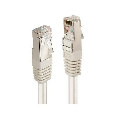 Lindy 10m CAT6 F/UTP Solid Patch Cable, Grey