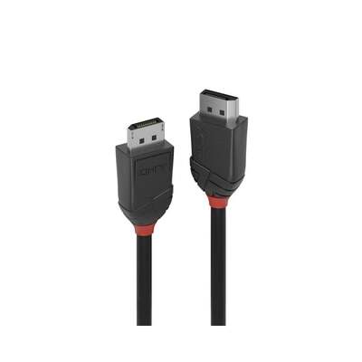 Lindy 2m DisplayPort 1.2 Cable, Black Line