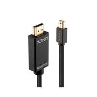 Image of Lindy 1m Mini DisplayPort to HDMI 10.2G Cable
