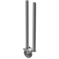 2 Way Round Legs with Castor – 0.9m