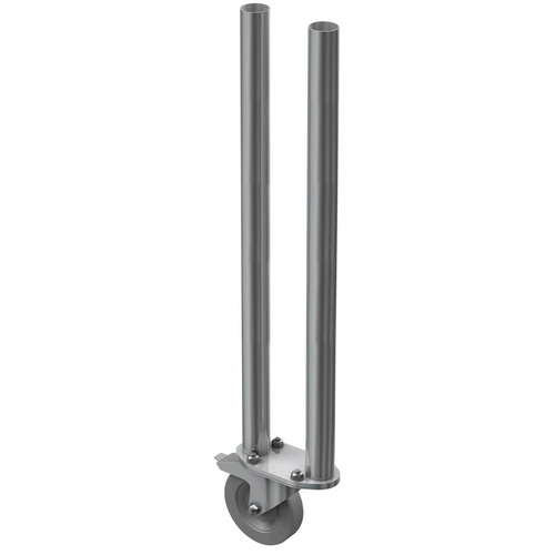 2 Way Round Legs with Castor - 0.9m