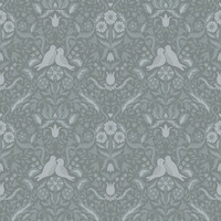 Ekbacka Niki Floral Wallpaper Green Galerie 14029