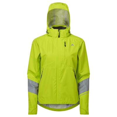 Altura Cycling Nightvision Typhoon Women's Waterproof Jacket Lime | 10 | Altura