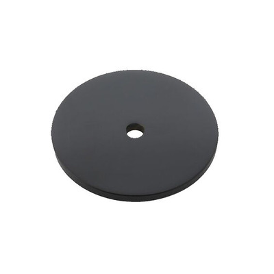 Alexander & Wilks Circular Backplate (25mm, 30mm or 35mm Diameter), Black - AW895-25-BL BLACK - 25mm