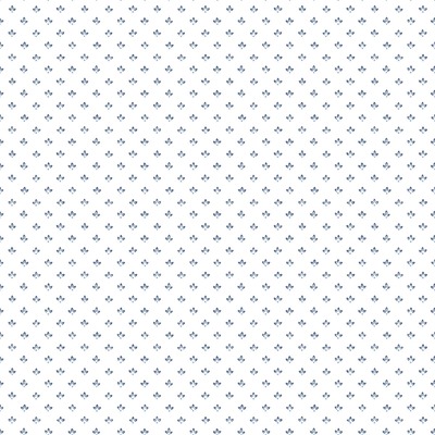 Just Kitchens Tri Leaf Wallpaper Navy Blue Galerie G45462
