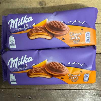 2x Milka Choco Orange Jaffa Cakes Packs (2x147g)