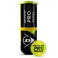 Dunlop Pro Padel Balls – Tube Of 3