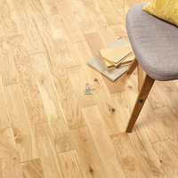 Alabama 90mm Classic Brushed & Oiled Oak Solid Wood Flooring