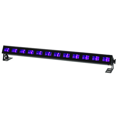 Mini UV Batten with 12 Effects 12x 3W LEDs 86 x 634 x 75mm