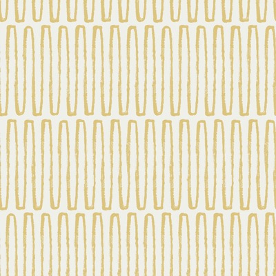 Lars Retro Wave Vinyl Wallpaper Ochre Fine Decor FD26500
