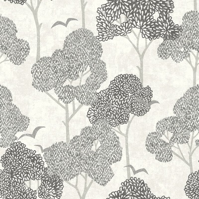 Lykke Tree Wallpaper Black Fine Decor FD26541
