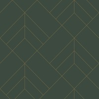 Sander Geometric Green / Gold Wallpaper Fine Decor FD26550