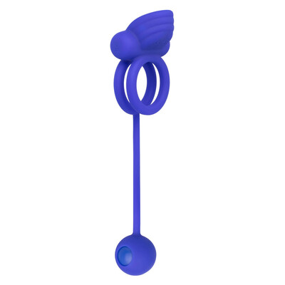 Image of Rechargeable Dual Rockin Rim Enhancer Cock Ring