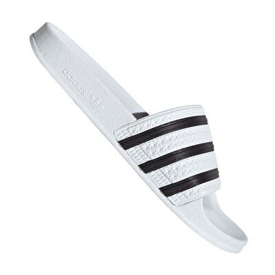 Adidas Mens Adilette Slippers - White
