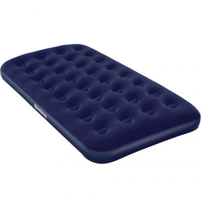 Bestway Twin Velor Mattress 188X99X22Cm - Navy Blue
