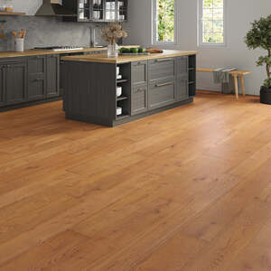 Lusso Venice Luxe Golden Oak Brushed & Lacquered 20/6mm Engineered Oak