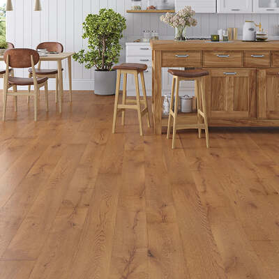 Lusso Venice Luxe Golden Oak Brushed & Lacquered 20/6mm Engineered Oak – Lusso