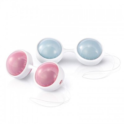 Image of Lelo Luna Beads Mini Pink And Blue