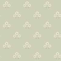 Daisy Floral Wallpaper Sage Green Holden 13971