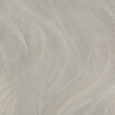 Opulenza Wave Wallpaper Grey Metallic Rasch 659634
