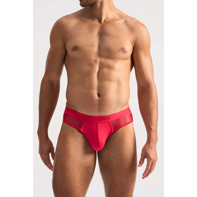 TEAMM8 Score Sheer Magenta Slim Brief