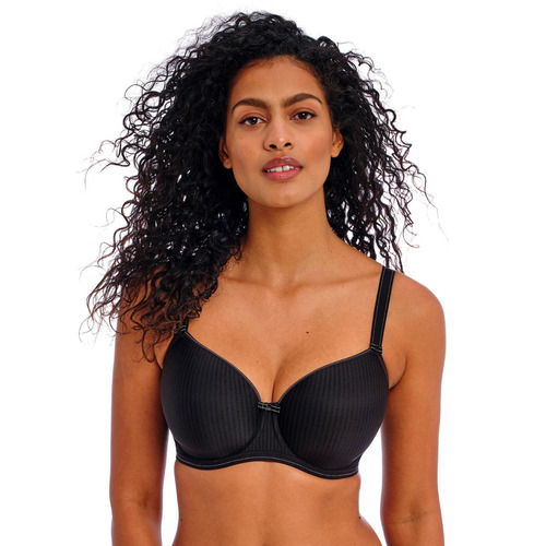 Freya Idol Moulded Balcony Bra - Black