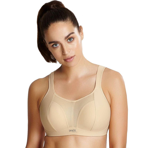Panache Non Wired Sports Racerback Bra - Latte