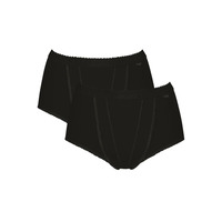 Sloggi Light Control Maxi Brief 2 Pack – Black – 3XL – 20