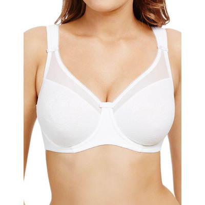 Berlei Beauty Underwired Minimiser Bra - White - 40FF