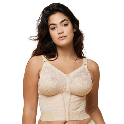 Triumph Doreen Non Wired Longline Bra - Skin - 46D
