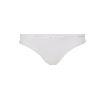 Calvin Klein Bottoms Up Thong - White - XL - 16