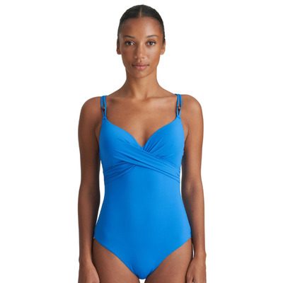 Marie Jo Flidais Plunge Swimsuit - Blue Mistral - 34C
