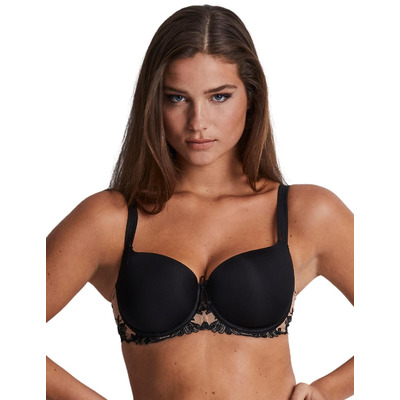 Aubade Lovessence Comfort Moulded Half Cup Bra - Noir - 30F