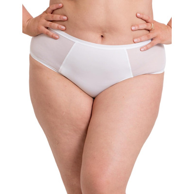 Curvy Kate WonderFully Shorty Brief - White - S - 10
