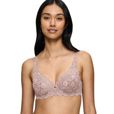 Triumph Amourette Underwired Bra - Mauve Rose - 42B
