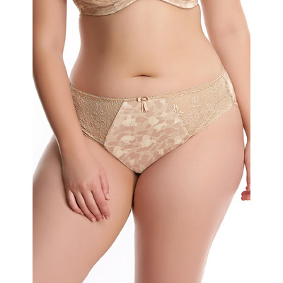 Elomi Morgan Brief - Toasted Almond - S - 10
