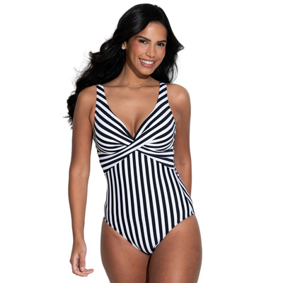 Pour Moi Indonesia Ruched Tummy Control Swimsuit - Mono - S - 10
