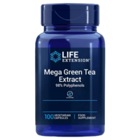 Mega Green Tea Extract | 100 Veg Capsules | Decaffinated