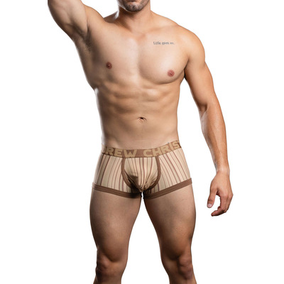 Image of Andrew Christian Almost Naked Dunes Stripe Boxer (XL/35-38")