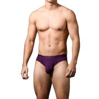 Andrew Christian Trophy Boy Bamboo Locker Room Jockstrap - Eggplant