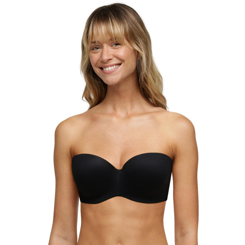 Chantelle Norah Bandeau Strapless T Shirt Bra - Black