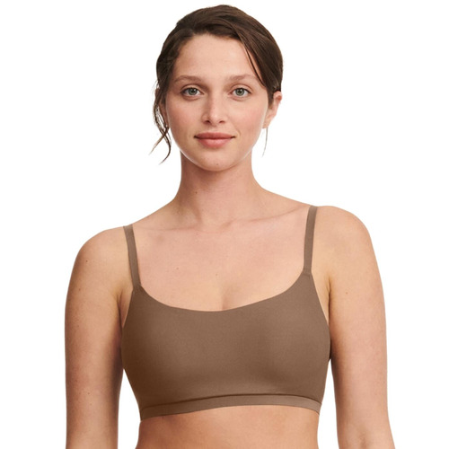 Chantelle Soft Stretch Padded Bralette - Cocoa