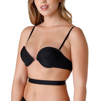 Wonderbra Ultimate Silhouette Plunge Bra – Black – 34D