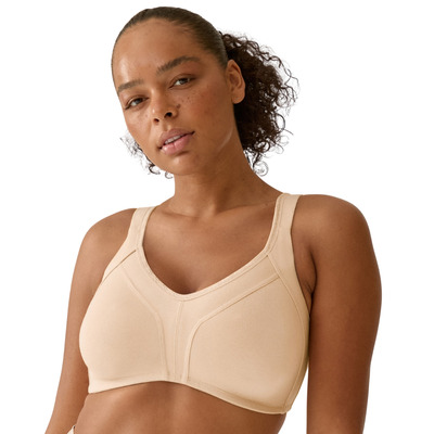 Naturana Minimiser  Non Wired Minimiser Bra - Light Beige