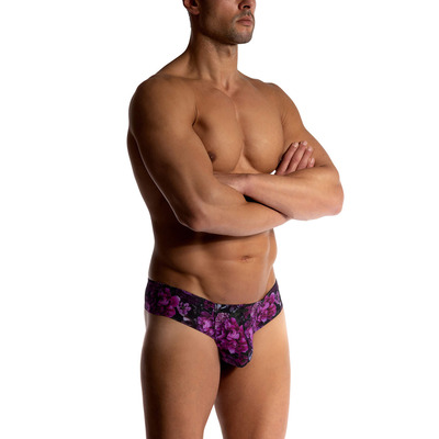 Image of Manstore M800 Cheeky Brief - Roses
