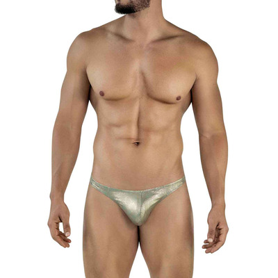 Image of Clever Moda Sensorial Diamond Thong - Gold