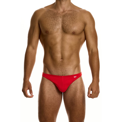 Image of Modus Vivendi Heritage Low Cut Brief - Red