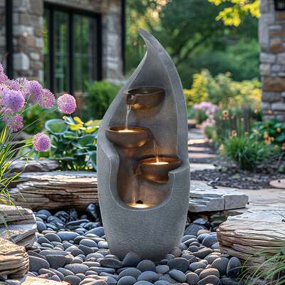 Tiber Cascading Water Feature